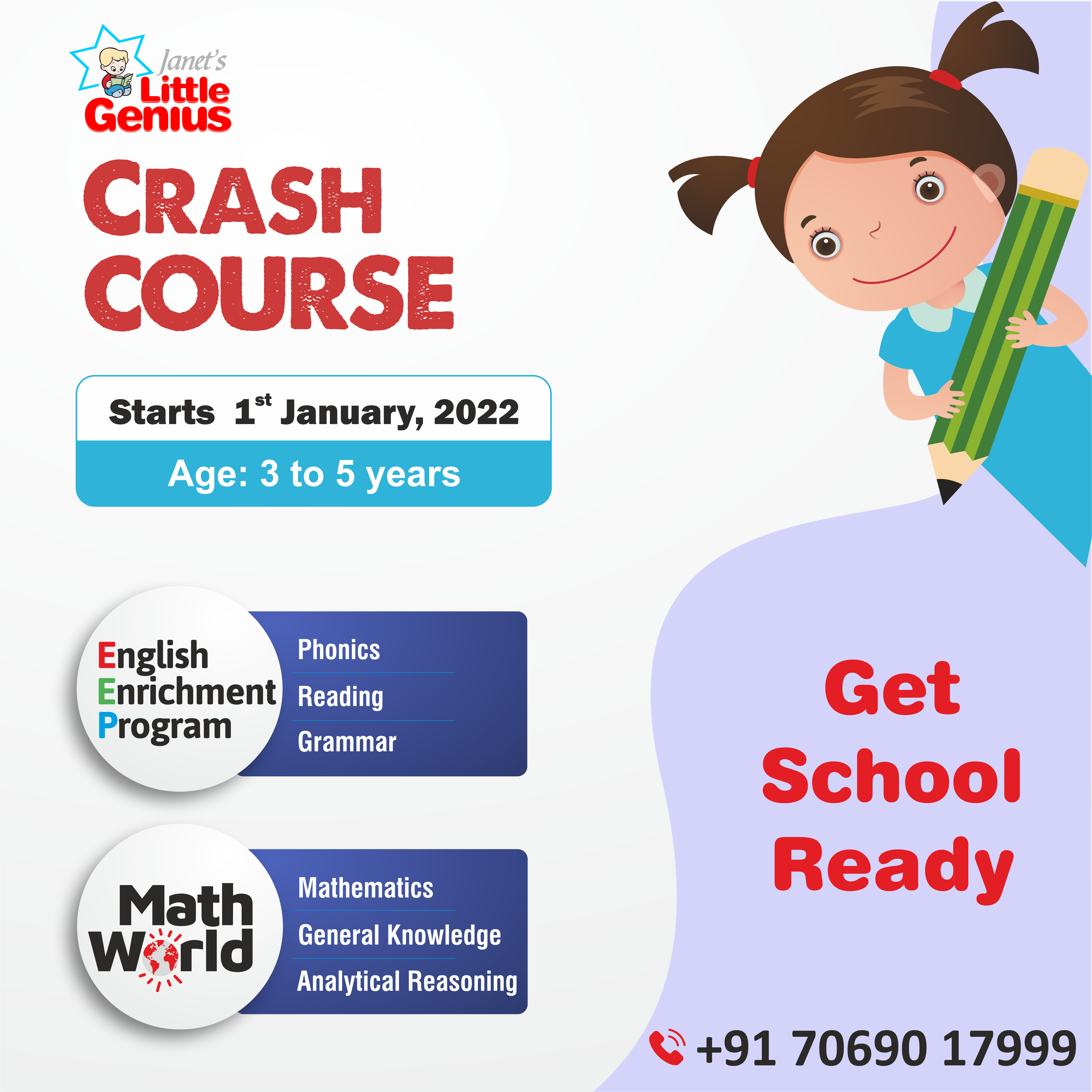 Cover-Up Crash Courses: Phonics, English, Mathematics